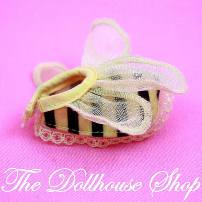 Fisher Price Loving Family Dollhouse Horse Pony Parade Bumble Bee Dress Up Wings-Toys & Hobbies:Preschool Toys & Pretend Play:Fisher-Price:1963-Now:Dollhouses-Fisher-Price-Animal & Pet Accessories,Dollhouse,Fisher Price,Home & Stable,Horses & Stables,Loving Family,Sweet Expressions Stable,Used,Yellow-Fisher Price Loving Family Dollhouse Pony Parade Bumble Bee Dress Up perfect for small foals. Find it now at The Dollhouse Shop for creative play!-The Dollhouse Shop