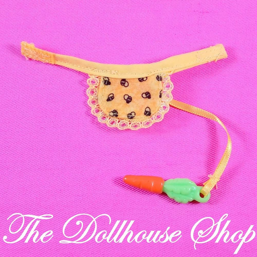 Fisher Price Loving Family Dollhouse Horse Pony Parade Bumblebee Apron carrot-Toys & Hobbies:Preschool Toys & Pretend Play:Fisher-Price:1963-Now:Dollhouses-Fisher-Price-Animal & Pet Accessories,Doll Dress Ups,Dollhouse,Fisher Price,Home & Stable,Horses & Stables,Loving Family,Sweet Expressions Stable,Used,Yellow-The Dollhouse Shop