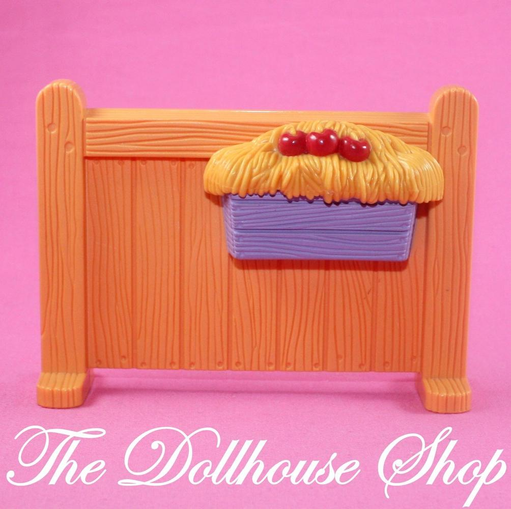 Fisher Price Loving Family Dollhouse Horse Pony Stable Orange Fence Piece-Toys & Hobbies:Preschool Toys & Pretend Play:Fisher-Price:1963-Now:Dollhouses-Fisher-Price-Dollhouse,Fisher Price,Home & Stable,Horses & Stables,Loving Family,orange,Sweet Expressions Stable,Used-The Dollhouse Shop