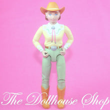 Fisher Price Loving Family Dollhouse Horse Stable Pony Rider Mom Doll Pink Sara-Toys & Hobbies:Preschool Toys & Pretend Play:Fisher-Price:1963-Now:Dollhouses-Fisher-Price-Dollhouse,Dolls,Fisher Price,Horse Rider,Loving Family,Mother,Used-Fisher Price Loving Family Dollhouse Pony Rider Mom Sara with pink bolo, perfect for dollhouse fun. Find her now at The Dollhouse Shop!-The Dollhouse Shop