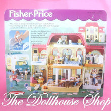 Fisher Price Loving Family Dollhouse Jumping on the Bed Kids Bedroom-Toys & Hobbies:Preschool Toys & Pretend Play:Fisher-Price:1963-Now:Dollhouses-Fisher-Price-Bedroom,Dollhouse,Fisher Price,Kids Bedroom,Loving Family,New,New Boxed Sets,Nursery Room-Fisher Price Loving Family Dollhouse Jumpin' on the Bed set with bouncy bed, desk, chair & bear. Find it now at The Dollhouse Shop!-The Dollhouse Shop