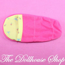 Fisher Price Loving Family Dollhouse Kid Doll's Pink Camping Sleeping Bag-Toys & Hobbies:Preschool Toys & Pretend Play:Fisher-Price:1963-Now:Dollhouses-Fisher-Price-Blankets & Rugs,Camping Sets,Dollhouse,Fisher Price,Loving Family,Soft Furnishings,Twin Time,Used-Fisher Price Loving Family Dollhouse pink sleeping bag fits kids’ dolls perfectly. Find it now at The Dollhouse Shop for endless pretend play fun!-The Dollhouse Shop