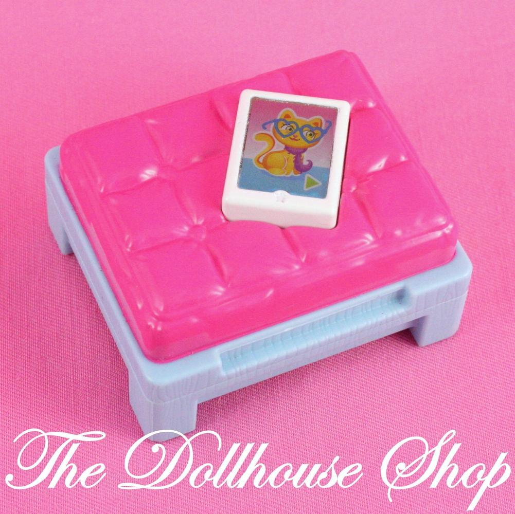 Fisher Price Loving Family Dollhouse Kids Bedroom Light Up Ottoman-Toys & Hobbies:Preschool Toys & Pretend Play:Fisher-Price:1963-Now:Dollhouses-Fisher-Price-Dollhouse,Fisher Price,Kids Bedroom,Loving Family,Playroom-The Dollhouse Shop