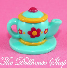 Fisher Price Loving Family Dollhouse Kitchen Food Flower Tea or Coffee Pot-Toys & Hobbies:Preschool Toys & Pretend Play:Fisher-Price:1963-Now:Dollhouses-Fisher-Price-Dollhouse,Fisher Price,Food Accessories,Kitchen,Loving Family,Used-Fisher Price Loving Family Dollhouse flower tea pot, perfect for Barbie or Playskool. Find it now at The Dollhouse Shop for fun pretend play!-The Dollhouse Shop