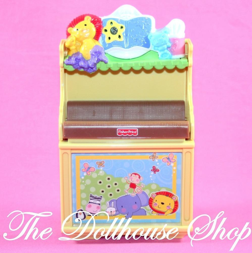Fisher Price Loving Family Dollhouse Lights Sounds Baby Nursery Table Changing-Toys & Hobbies:Preschool Toys & Pretend Play:Fisher-Price:1963-Now:Dollhouses-Fisher-Price-Baby,Dollhouse,Fisher Price,Loving Family,Nursery Room,Used-The Dollhouse Shop