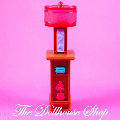 Fisher Price Loving Family Dollhouse Living Room Light Up Lamp-Toys & Hobbies:Preschool Toys & Pretend Play:Fisher-Price:1963-Now:Dollhouses-Fisher-Price-Brown,Dollhouse,Fisher Price,Lamps & Coffee Tables,Living Room,Loving Family,Office,Used-The Dollhouse Shop