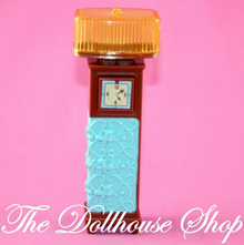 Fisher Price Loving Family Dollhouse Living Room Light Up Lamp Clock-Toys & Hobbies:Preschool Toys & Pretend Play:Fisher-Price:1963-Now:Dollhouses-Fisher-Price-Brown,Dollhouse,Fisher Price,Lamps & Coffee Tables,Living Room,Loving Family,Office-The Dollhouse Shop