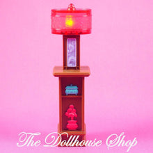 Fisher Price Loving Family Dollhouse Living Room Light Up Lamp-Toys & Hobbies:Preschool Toys & Pretend Play:Fisher-Price:1963-Now:Dollhouses-Fisher-Price-Brown,Dollhouse,Fisher Price,Lamps & Coffee Tables,Living Room,Loving Family,Office,Used-Fisher Price Loving Family Dollhouse lamp with pink shade lights up! Perfect for dollhouses. Find it now at The Dollhouse Shop for creative play fun!-The Dollhouse Shop