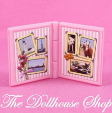 Fisher Price Loving Family Dollhouse Miniature Pink horse Pony Book Doll Nursery-Toys & Hobbies:Preschool Toys & Pretend Play:Fisher-Price:1963-Now:Dollhouses-Fisher-Price-Dollhouse,Dream Dollhouse,Fisher Price,Kids Bedroom,Loving Family,Nursery Room,Playroom,Used-The Dollhouse Shop