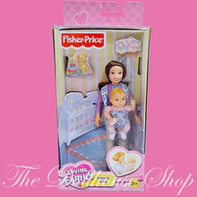 Fisher-Price Loving Family Dollhouse Mom Baby Girl Doll set people-Toys & Hobbies:Preschool Toys & Pretend Play:Fisher-Price:1963-Now:Dollhouses-Fisher-Price-Baby,Dollhouse,Dolls,Fisher Price,Girl Dolls,Loving Family,Mother,New,New Boxed Sets,Nursery Room,Twin Time-Fisher-Price Loving Family Twin Time Dollhouse Mom & Baby Girl set brings fun pretend play! Find it now at The Dollhouse Shop, perfect for ages 3+.-The Dollhouse Shop