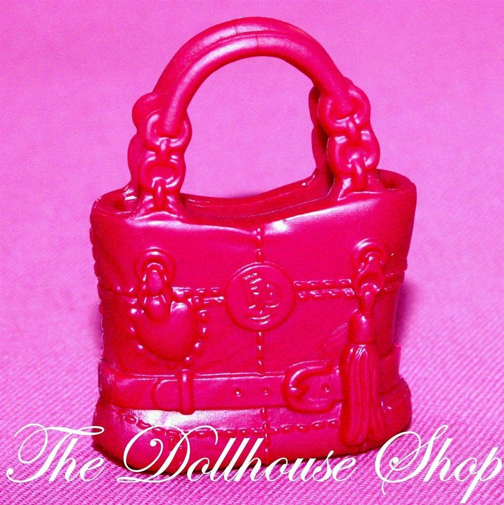 Fisher Price Loving Family Dollhouse Mom Dolls Pink Handbag Purse Bag-Toys & Hobbies:Preschool Toys & Pretend Play:Fisher-Price:1963-Now:Dollhouses-Fisher-Price-Doll Dress Ups,Dollhouse,Fisher Price,Loving Family,New,Parents Bedroom-The Dollhouse Shop