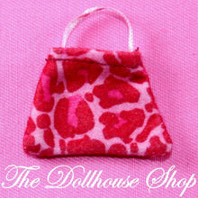 Fisher Price Loving Family Dollhouse Mom Dolls Pink Red Handbag Purse Bag-Toys & Hobbies:Preschool Toys & Pretend Play:Fisher-Price:1963-Now:Dollhouses-Fisher-Price-Bedroom,Doll Dress Ups,Dollhouse,Fisher Price,Kids Bedroom,Loving Family,Parents Bedroom,Soft Furnishings,Used-Fisher Price Loving Family Dollhouse red & pink handbag for dolls. Perfect for Barbie & more. Shop now at The Dollhouse Shop for fun pretend play!-The Dollhouse Shop