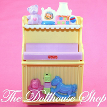 Fisher Price Loving Family Dollhouse Musical Baby Changing table Nursery-Toys & Hobbies:Preschool Toys & Pretend Play:Fisher-Price:1963-Now:Dollhouses-Fisher-Price-Dollhouse,Fisher Price,Kids Bedroom,Loving Family,Nursery Room,Used-The Dollhouse Shop
