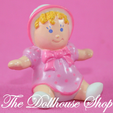 Fisher Price Loving Family Dollhouse Nursery Miniature Toy Crib Doll-Toys & Hobbies:Preschool Toys & Pretend Play:Fisher-Price:1963-Now:Dollhouses-Fisher-Price-Animals & Pets,Dollhouse,Dream Dollhouse,Fisher Price,Kids Bedroom,Loving Family,Nursery Room,Playroom,Used-The Dollhouse Shop