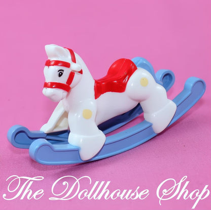 Fisher Price Loving Family Dollhouse Nursery Toy Doll's Rocking Horse-The Dollhouse Shop