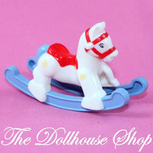 Fisher Price Loving Family Dollhouse Nursery Toy Doll's Rocking Horse-Toys & Hobbies:Preschool Toys & Pretend Play:Fisher-Price:1963-Now:Dollhouses-Fisher-Price-Bedroom,Dollhouse,Fisher Price,Kids Bedroom,Loving Family,Nursery Room,Used-Fisher Price Loving Family Dollhouse Rocking Horse for nursery play. Perfect for creative fun! Find it now at The Dollhouse Shop. Small parts, 3+ years.-The Dollhouse Shop