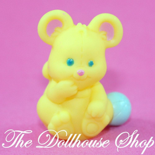 Fisher Price Loving Family Dollhouse Nursery Toy Yellow Bunny For Dolls-Toys & Hobbies:Preschool Toys & Pretend Play:Fisher-Price:1963-Now:Dollhouses-Fisher-Price-Animals & Pets,Dolls,Fisher Price,Loving Family,Used-The Dollhouse Shop