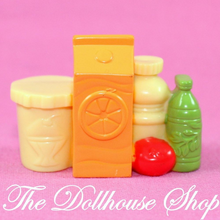 Fisher Price Loving Family Dollhouse Orange Juice Groceries Kitchen Food-Toys & Hobbies:Preschool Toys & Pretend Play:Fisher-Price:1963-Now:Dollhouses-Fisher-Price-Dollhouse,Fisher Price,Food Accessories,Kitchen,Loving Family,Used-The Dollhouse Shop