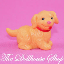 Fisher Price Loving Family Dollhouse Orange Pet Puppy Dog Animal-Toys & Hobbies:Preschool Toys & Pretend Play:Fisher-Price:1963-Now:Dollhouses-Fisher-Price-Animals & Pets,Dollhouse,Fisher Price,Loving Family,orange,Used-Fisher Price Loving Family Dollhouse Orange Puppy with red collar. Perfect for pretend play! Find it now at The Dollhouse Shop for endless fun!-The Dollhouse Shop