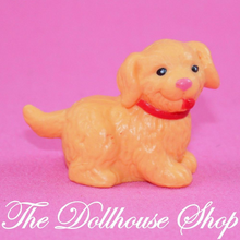 Fisher Price Loving Family Dollhouse Orange Pet Puppy Dog Animal-Toys & Hobbies:Preschool Toys & Pretend Play:Fisher-Price:1963-Now:Dollhouses-Fisher-Price-Animals & Pets,Dollhouse,Fisher Price,Loving Family,orange,Used-The Dollhouse Shop