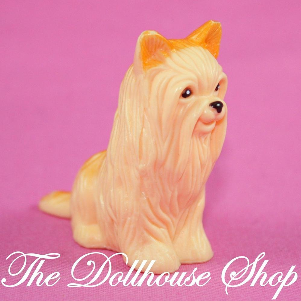 Fisher Price Loving Family Dollhouse Orange Pet Terrier Puppy Dog Doggy Pup-Toys & Hobbies:Preschool Toys & Pretend Play:Fisher-Price:1963-Now:Dollhouses-Fisher-Price-Animals & Pets,Dollhouse,Fisher Price,Loving Family,Used-The Dollhouse Shop