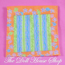 Fisher Price Loving Family Dollhouse Orange Picnic Blanket Rug Camping-Toys & Hobbies:Preschool Toys & Pretend Play:Fisher-Price:1963-Now:Dollhouses-Fisher-Price-Backyard Fun,Blankets & Rugs,Camping Sets,Dollhouse,Fisher Price,Loving Family,Soft Furnishings,Used-Fisher Price Loving Family Dollhouse orange picnic blanket rug, perfect for pretend play. Find it now at The Dollhouse Shop, your dollhouse experts!-The Dollhouse Shop