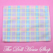 Fisher Price Loving Family Dollhouse Picnic Blanket Floor Rug Pink Blue-Toys & Hobbies:Preschool Toys & Pretend Play:Fisher-Price:1963-Now:Dollhouses-Fisher-Price-Backyard Fun,Beach and Boat Sets,Blankets & Rugs,Dollhouse,Fisher Price,Loving Family,Soft Furnishings,Used-Fisher Price Loving Family Dollhouse Picnic Blanket or Floor Rug in pink and blue. Perfect for playtime fun! Find it now at The Dollhouse Shop!-The Dollhouse Shop