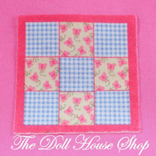 Fisher Price Loving Family Dollhouse Pink Baby Doll Nursery Rug-Toys & Hobbies:Preschool Toys & Pretend Play:Fisher-Price:1963-Now:Dollhouses-Fisher-Price-Bedroom,Blankets & Rugs,Dollhouse,Fisher Price,Kids Bedroom,Loving Family,Nursery Room,Soft Furnishings,Used-Fisher Price Loving Family Dollhouse Pink Baby Doll Nursery Rug, perfect for Barbie or Playskool dollhouses. Find it now at The Dollhouse Shop!-The Dollhouse Shop