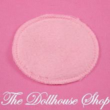 Fisher Price Loving Family Dollhouse Pink Bathroom Bath Rug Floor Mat-Toys & Hobbies:Preschool Toys & Pretend Play:Fisher-Price:1963-Now:Dollhouses-Fisher-Price-Bathroom,Blankets & Rugs,Dollhouse,Fisher Price,Loving Family,Pink,Used-The Dollhouse Shop
