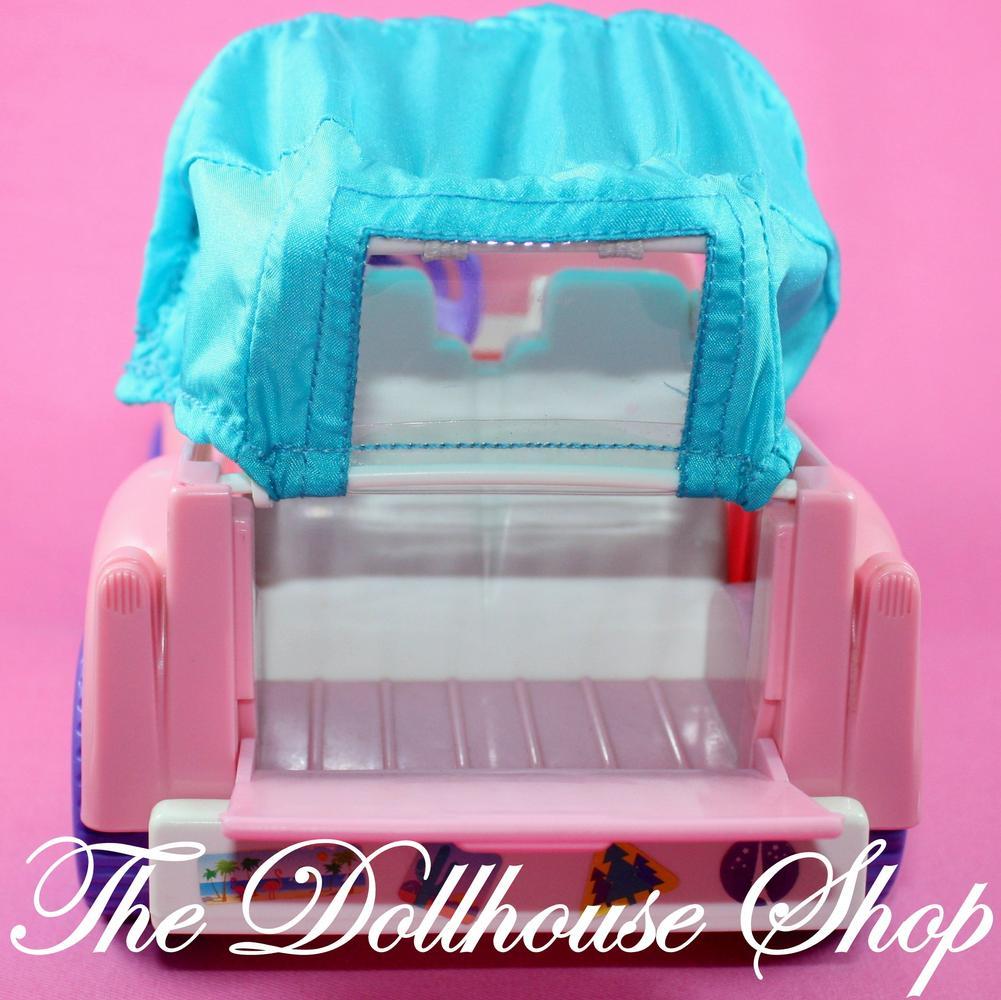 Fisher Price Loving Family Dollhouse Pink Dream Cruiser Jeep Car-Toys & Hobbies:Preschool Toys & Pretend Play:Fisher-Price:1963-Now:Dollhouses-Fisher-Price-Cars Vans & Campers,Dollhouse,Dream Dollhouse,Fisher Price,Loving Family-Fisher Price Loving Family Dream Dollhouse Pink Jeep Cruiser with soft top, doors open! Gently used, ready for fun at The Dollhouse Shop!-The Dollhouse Shop