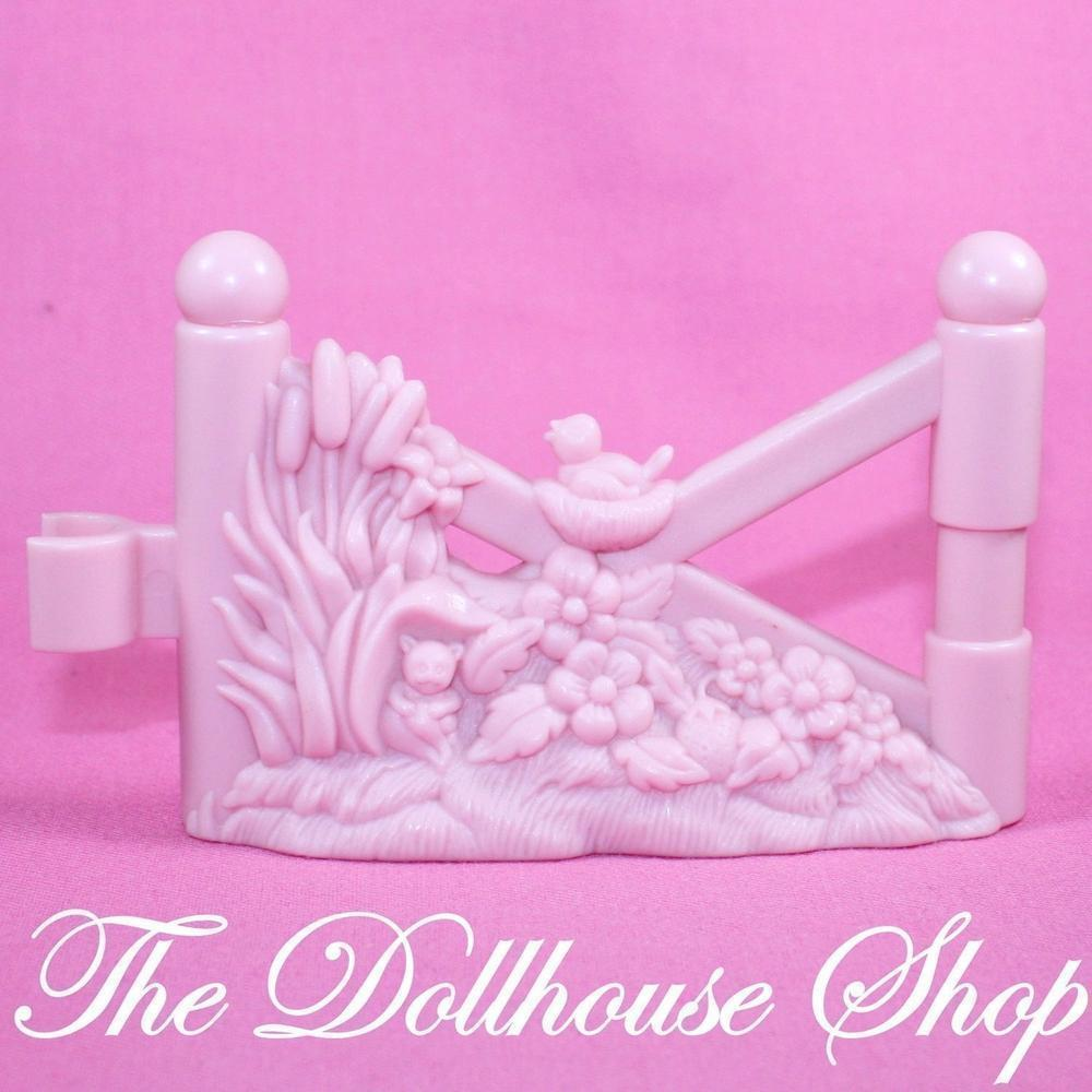 Fisher Price Loving Family Dollhouse Pink Fence Piece Horse Friendship Pony Stable-Toys & Hobbies:Preschool Toys & Pretend Play:Fisher-Price:1963-Now:Dollhouses-Fisher-Price-Dollhouse,Fisher Price,Horses & Stables,Loving Family,Sweet Expressions Stable,Used-The Dollhouse Shop