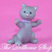 Fisher Price Loving Family Dollhouse Playful Gray Pet Kitten Cat Kitty Animal-Toys & Hobbies:Preschool Toys & Pretend Play:Fisher-Price:1963-Now:Dollhouses-Fisher-Price-Animals & Pets,Backyard Fun,Dollhouse,Fisher Price,Gray,Loving Family,Used-Playful gray kitty for Fisher Price Loving Family Dollhouse! Perfect for pretend play. Find this cute pet at The Dollhouse Shop today!-The Dollhouse Shop