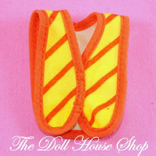 Fisher Price Loving Family Dollhouse Police Officer Crossing Guard Orange Vest-Toys & Hobbies:Preschool Toys & Pretend Play:Fisher-Price:1963-Now:Dollhouses-Fisher-Price-Doll Dress Ups,Dollhouse,Dream Dollhouse,Fisher Price,Living Room,Loving Family,Soft Furnishings,Used,Village Police Office & Vendor Sets-Fisher Price Loving Family Dollhouse Police Officer's orange vest keeps her safe! Find this rare piece at The Dollhouse Shop for fun pretend play.-The Dollhouse Shop