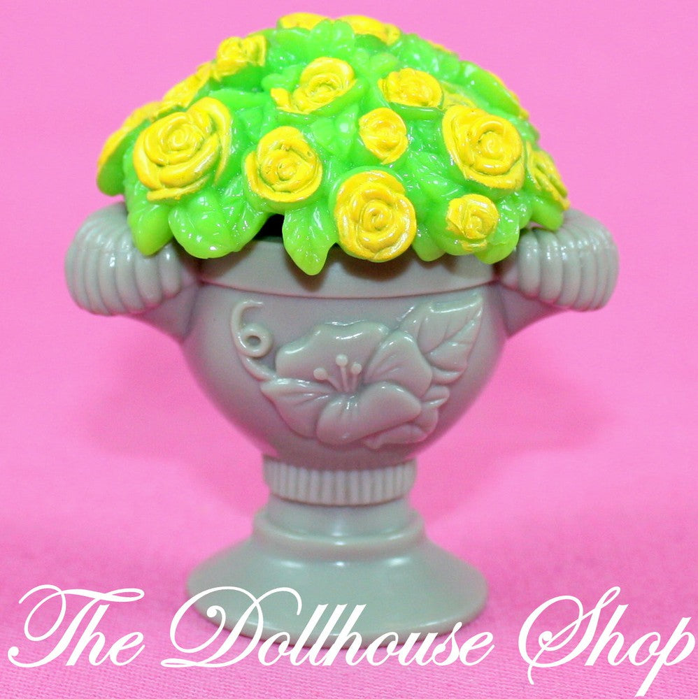 Fisher Price Loving Family Dollhouse Potted Plant Flowers Vase-Toys & Hobbies:Preschool Toys & Pretend Play:Fisher-Price:1963-Now:Dollhouses-Fisher-Price-Dollhouse,Fisher Price,Loving Family,Plants and Vases,Replacement Parts,Used-The Dollhouse Shop