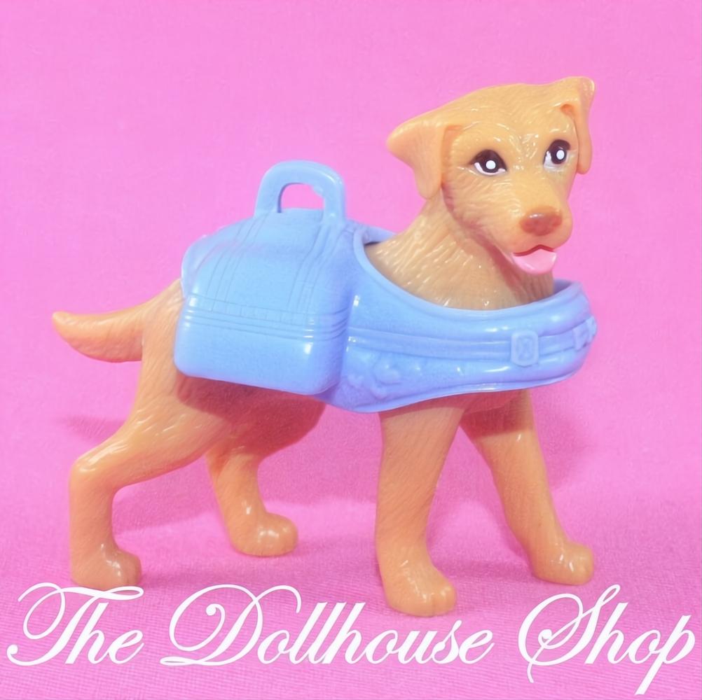 Fisher-Price Loving Family Dollhouse Puppy Dog Life Jacket Vest for Labrador-The Dollhouse Shop