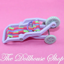 Fisher Price Loving Family Dollhouse Purple Jogger Baby Doll Pram Stroller-Toys & Hobbies:Preschool Toys & Pretend Play:Fisher-Price:1963-Now:Dollhouses-Fisher-Price-Baby,Dollhouse,Fisher Price,Loving Family,Nursery Room,Used-Fisher Price Loving Family Purple Jogger Stroller fits dollhouse baby dolls, folds easily for play on the go. Shop now at The Dollhouse Shop!-The Dollhouse Shop