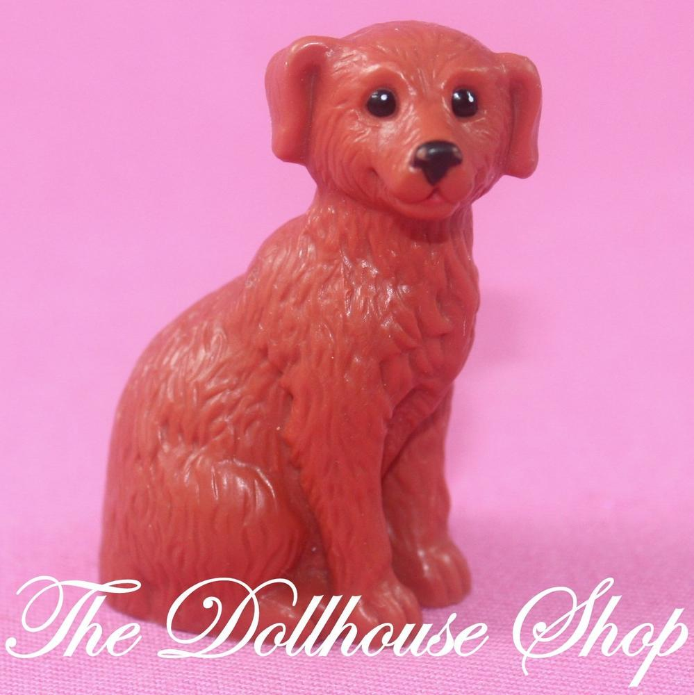 Fisher Price Loving Family Dollhouse Townhouse Pet Center Puppy Red Dog-Toys & Hobbies:Preschool Toys & Pretend Play:Fisher-Price:1963-Now:Dollhouses-Fisher-Price-Animals & Pets,Backyard Fun,Dollhouse,Dream Dollhouse,Fisher Price,Loving Family,Special Edition Townhouse,Used-The Dollhouse Shop