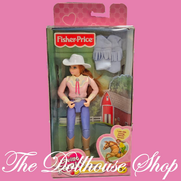 Fisher Price Loving Family Dollhouse Western Rider Mom Doll Cowgirl The Dollhouse Shop