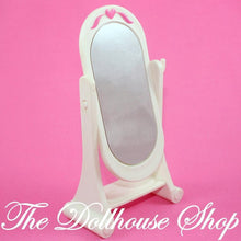 Fisher Price Loving Family Dollhouse White Cheval Kids Parents Bedroom Mirror-Toys & Hobbies:Preschool Toys & Pretend Play:Fisher-Price:1963-Now:Dollhouses-Fisher-Price-Bedroom,Dollhouse,Dream Dollhouse,Fisher Price,Kids Bedroom,Loving Family,Used-Fisher Price Loving Family Dollhouse White Cheval Mirror for kids' or parents' bedroom. Gently used, perfect for play. Shop now at The Dollhouse Shop!-The Dollhouse Shop
