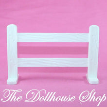 Fisher Price Loving Family Dollhouse White Horse Pony Stable Fence Piece-Toys & Hobbies:Preschool Toys & Pretend Play:Fisher-Price:1963-Now:Dollhouses-Fisher-Price-Animal & Pet Accessories,Dollhouse,Fisher Price,Home & Stable,Horses & Stables,Loving Family,Used,White-Fisher Price Loving Family Dollhouse White Horse Pony Stable Fence piece for fun pretend play. Find it now at The Dollhouse Shop! Stable sold separately.-The Dollhouse Shop