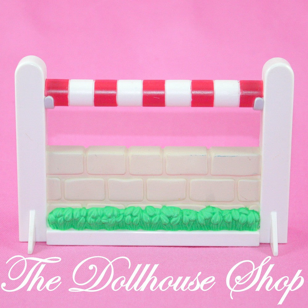 Fisher Price Loving Family Dollhouse White Stable Fence Horse Friendship Pony-Toys & Hobbies:Preschool Toys & Pretend Play:Fisher-Price:1963-Now:Dollhouses-Fisher-Price-Animal & Pet Accessories,Dollhouse,Fisher Price,Home & Stable,Horses & Stables,Loving Family,Sweet Expressions Stable,Used,White-The Dollhouse Shop