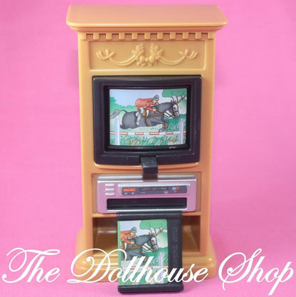 Fisher Price Loving Family Dollhouse Winnie Pooh Flip TV Television 3 Videos DVD-Toys & Hobbies:Preschool Toys & Pretend Play:Fisher-Price:1963-Now:Dollhouses-Fisher-Price-Dollhouse,Dream Dollhouse,Fisher Price,Living Room,Loving Family,Used-Fisher Price Loving Family Dollhouse Winnie Pooh Flip TV with 3 fun videos. Perfect for pretend play! Find it now at The Dollhouse Shop!-The Dollhouse Shop