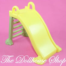Fisher-Price Loving Family Dollhouse Yellow Slide Backyard Fun Playground-The Dollhouse Shop
