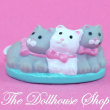 Fisher Price Loving Family Dream Dollhouse 3 Grey White Pet Kittens Cats-Toys & Hobbies:Preschool Toys & Pretend Play:Fisher-Price:1963-Now:Dollhouses-Fisher-Price-Animals & Pets,Backyard Fun,Dollhouse,Dream Dollhouse,Fisher Price,Loving Family,Used-Fisher Price Loving Family Dream Dollhouse 3 grey & white pet kittens with pink bows. Perfect for play! Find them now at The Dollhouse Shop!-The Dollhouse Shop