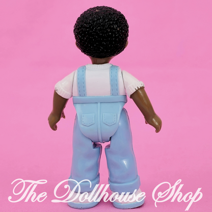 Fisher-Price Loving Family Dream Dollhouse African American Boy Doll Blue-Toys & Hobbies:Preschool Toys & Pretend Play:Fisher-Price:1963-Now:Dollhouses-Fisher-Price-Blonde Hair,Blue,Boy Dolls,Dollhouse,Dolls,Dream Dollhouse,Fisher Price,Loving Family,Used-The Dollhouse Shop