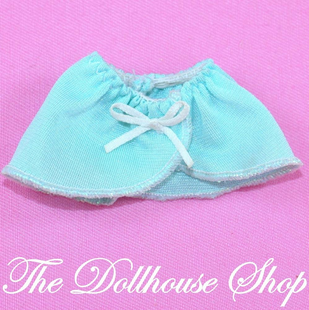 Fisher Price Loving Family Dream Dollhouse Aqua Blue Ballerina Skirt Ballet Tutu-Toys & Hobbies:Preschool Toys & Pretend Play:Fisher-Price:1963-Now:Dollhouses-Fisher-Price-Ballet Sets,Doll Dress Ups,Dollhouse,Dream Dollhouse,Fisher Price,Kids Bedroom,Loving Family,Used-The Dollhouse Shop