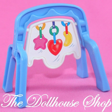 Fisher Price Loving Family Dream Dollhouse Baby Doll's Blue Nursery Play Gym Toy-Toys & Hobbies:Preschool Toys & Pretend Play:Fisher-Price:1963-Now:Dollhouses-Fisher-Price-Dollhouse,Dream Dollhouse,Fisher Price,Loving Family,Nursery Room,Used-The Dollhouse Shop