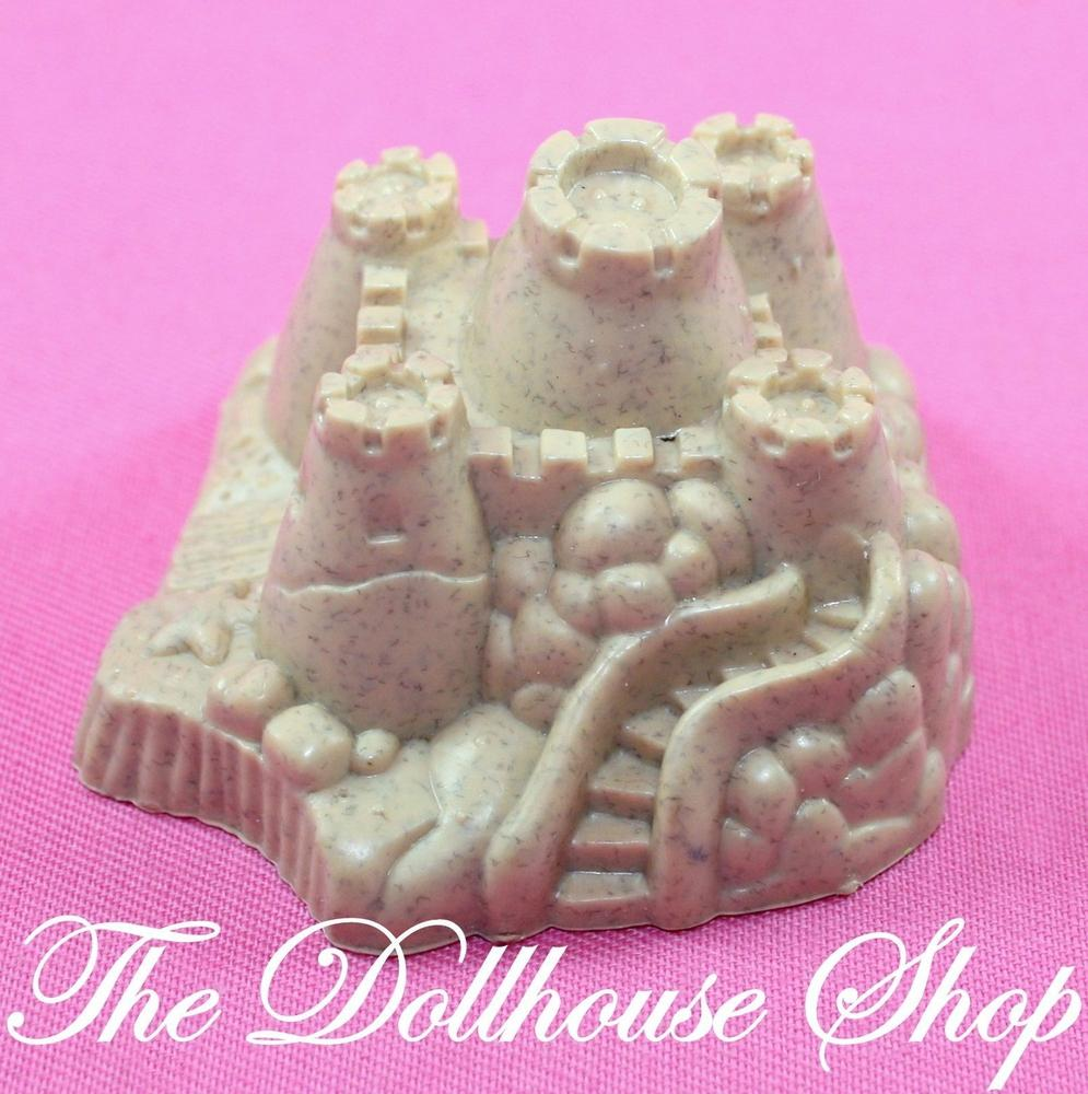 Fisher Price Loving Family Dream Dollhouse Beach Sand Castle Summer Holiday-Toys & Hobbies:Preschool Toys & Pretend Play:Fisher-Price:1963-Now:Dollhouses-Fisher-Price-Backyard Fun,Beach and Boat Sets,Camping Sets,Dollhouse,Dream Dollhouse,Fisher Price,Holidays & Seasonal,Loving Family,Used-The Dollhouse Shop