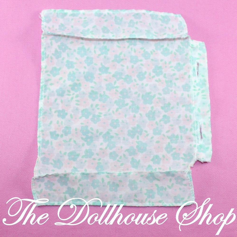 Fisher Price Loving Family Dream Dollhouse Bed Cover Parents Bedroom Sheet Replacement-Toys & Hobbies:Preschool Toys & Pretend Play:Fisher-Price:1963-Now:Dollhouses-Fisher-Price-Bedroom,Blankets & Rugs,Dollhouse,Dream Dollhouse,Fisher Price,Loving Family,Parents Bedroom,Replacement Parts,Used-The Dollhouse Shop