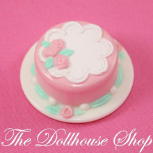 Fisher Price Loving Family Dream Dollhouse Birthday Cake Kitchen Food Party Set-Toys & Hobbies:Preschool Toys & Pretend Play:Fisher-Price:1963-Now:Dollhouses-Fisher-Price-Birthday Party Set,Dollhouse,Dream Dollhouse,Fisher Price,Food Accessories,Kitchen,Loving Family,Used,Wedding Set,White-The Dollhouse Shop